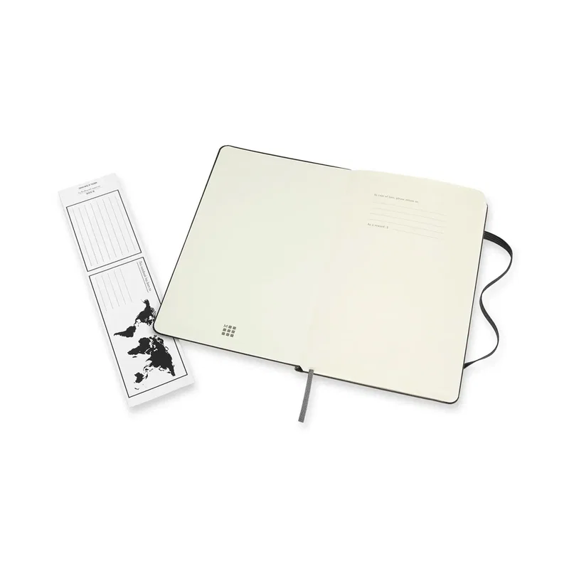 Moleskine® Hard Cover Large Double Layout Notebook — view 10