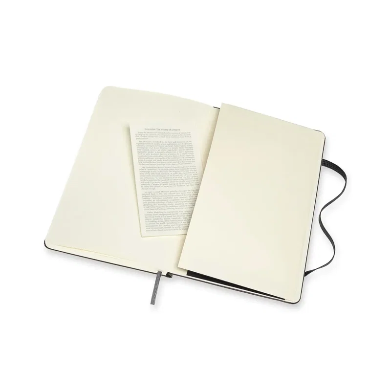 Moleskine® Hard Cover Large Double Layout Notebook — view 12