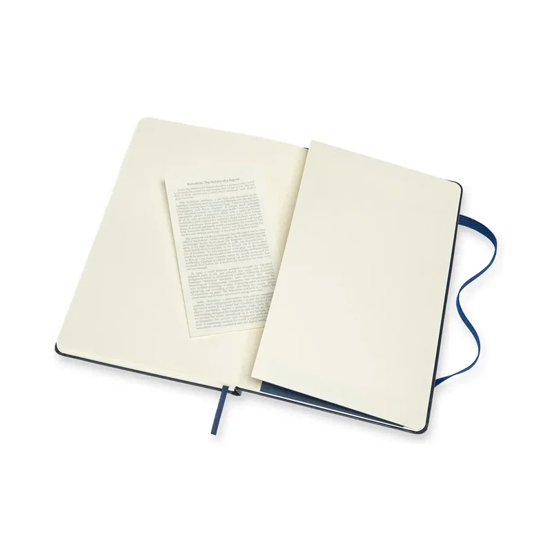 Moleskine® Hard Cover Large Double Layout Notebook — view 5