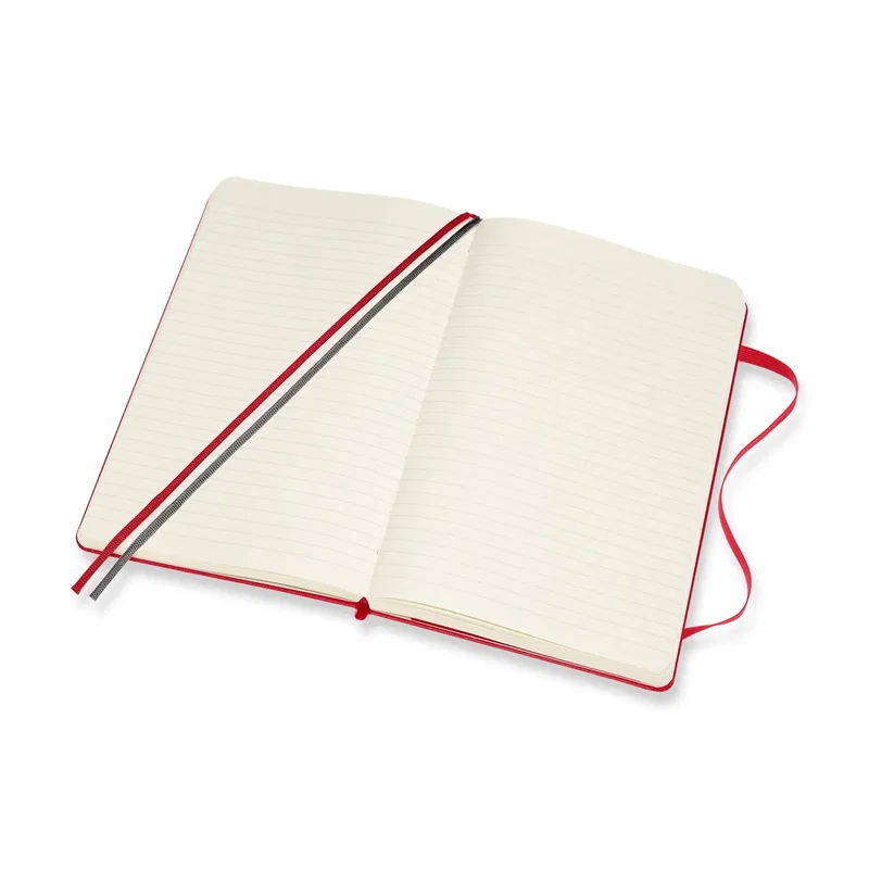 Moleskine® Hard Cover Ruled Large Expanded Notebook — view 12