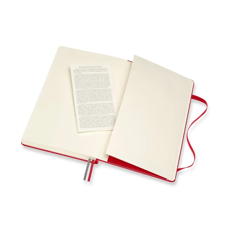 Moleskine® Hard Cover Ruled Large Expanded Notebook — view 13