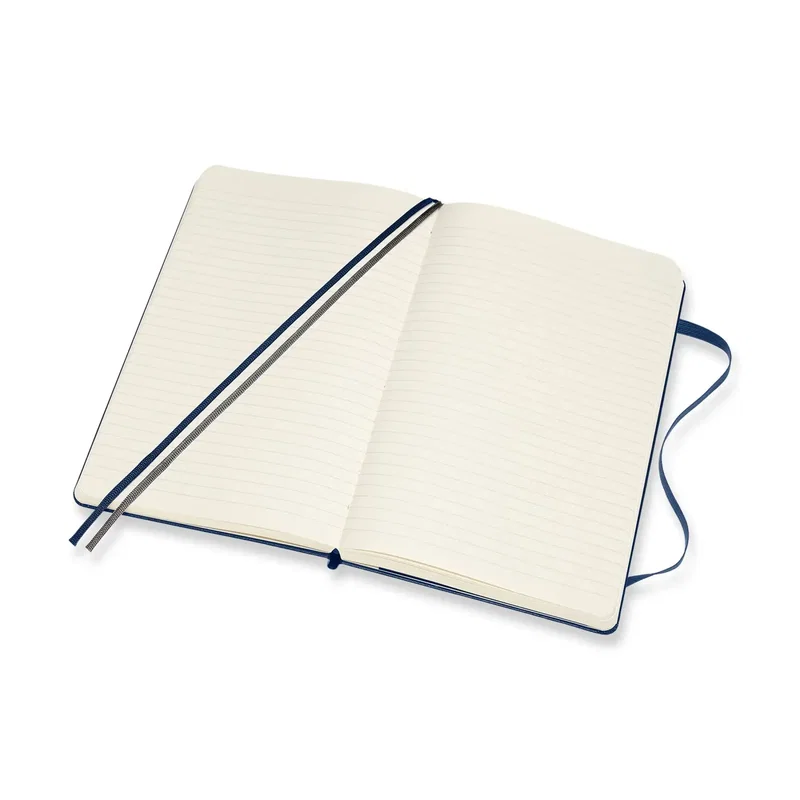 Moleskine® Hard Cover Ruled Large Expanded Notebook — view 17