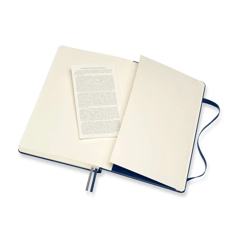 Moleskine® Hard Cover Ruled Large Expanded Notebook — view 18