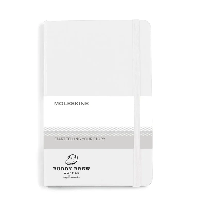 Moleskine® Hard Cover Ruled Medium Notebook — view 10