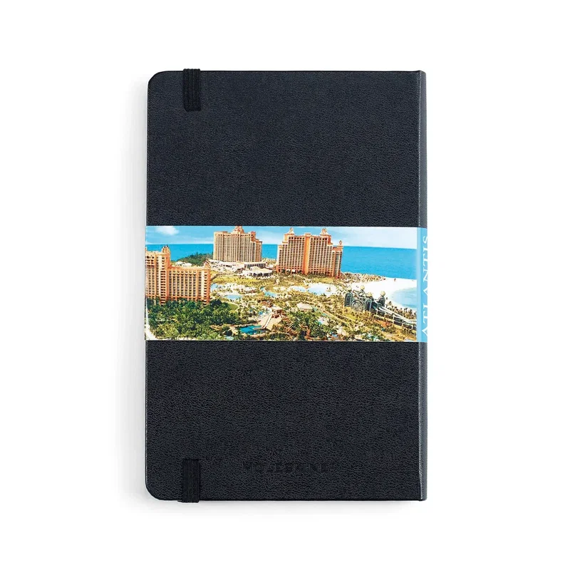 Moleskine® Hard Cover Ruled Medium Notebook — view 2