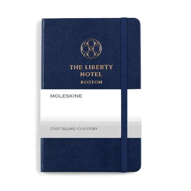 Moleskine® Hard Cover Ruled Medium Notebook — view 8