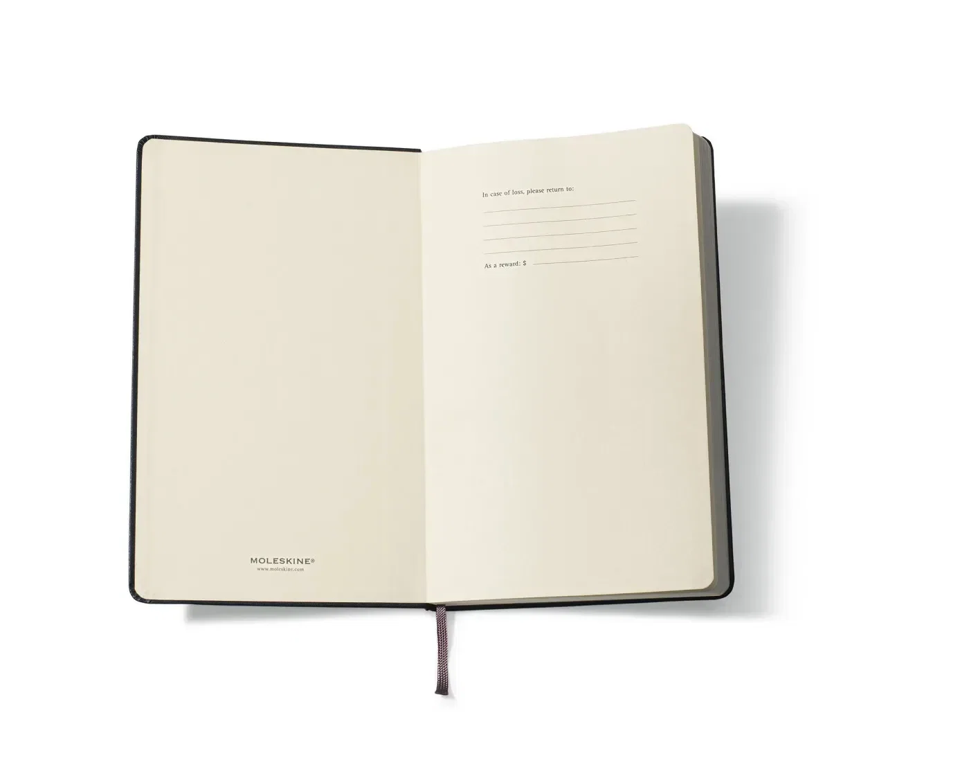 Moleskine® Hard Cover Ruled Pocket Notebook — view 4