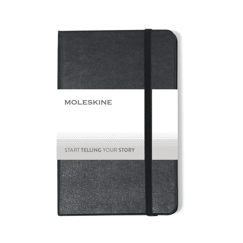 Moleskine® Hard Cover Ruled Pocket Notebook — view 5