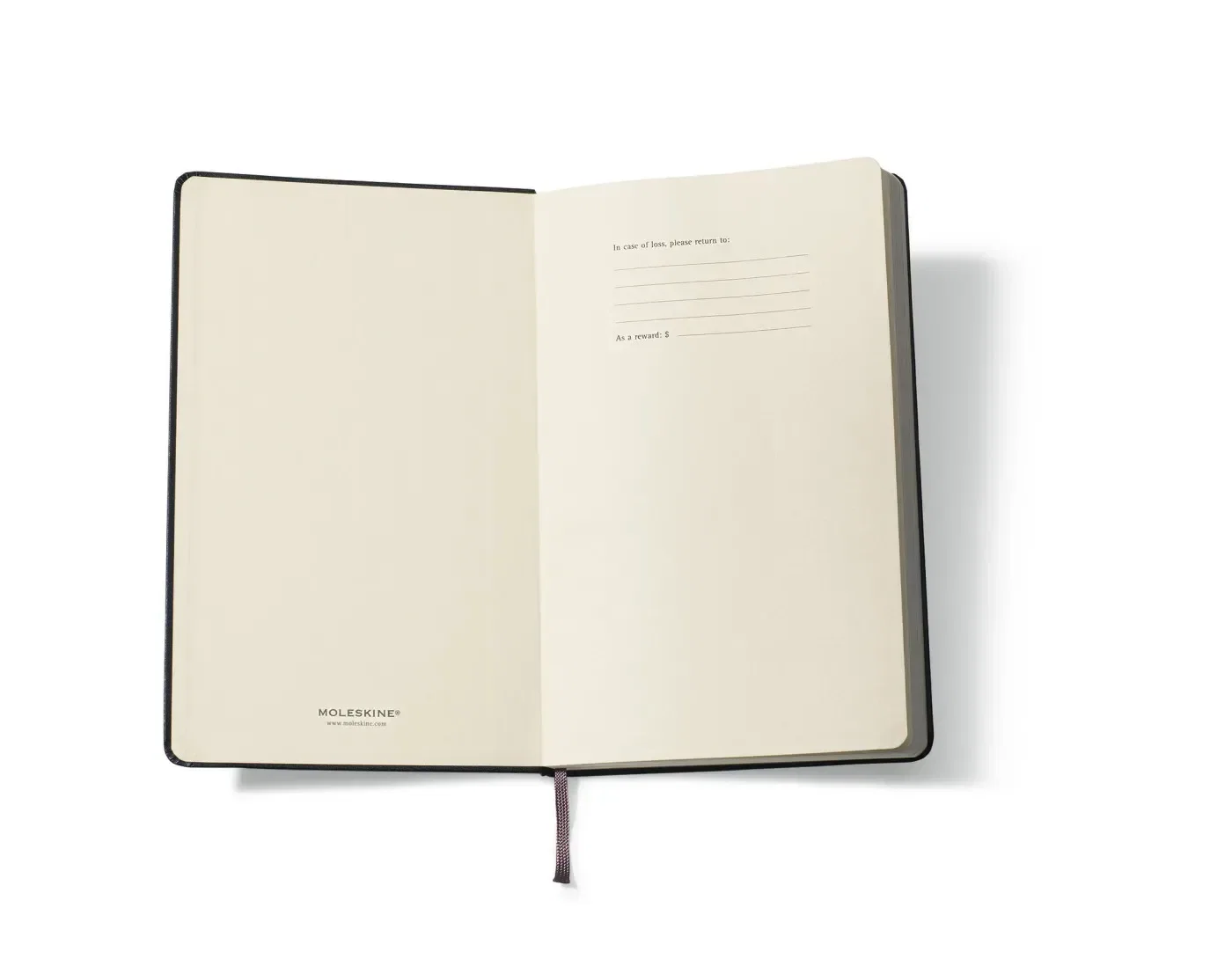 Moleskine® Hard Cover Squared Large Notebook — view 4