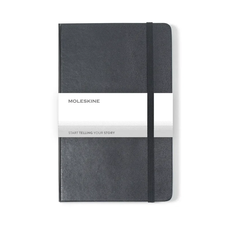 Moleskine® Hard Cover Squared Large Notebook — view 5