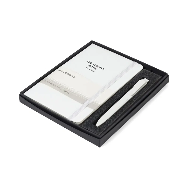 Moleskine® Medium Notebook and GO Pen Gift Set — view 6