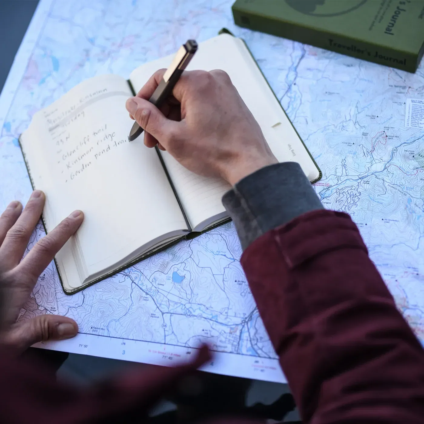 Moleskine® Passion Journal - Travel in use