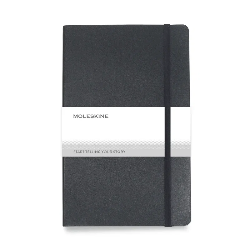 Moleskine® Soft Cover Ruled Large Notebook — view 5