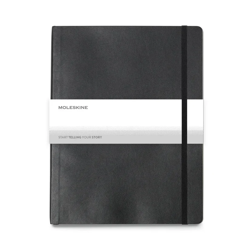 Moleskine® Soft Cover Ruled X-Large Notebook — view 3