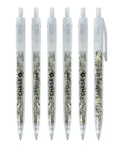 Money Filled Click Pen