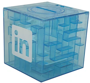 Custom Money Maze Cube Bank