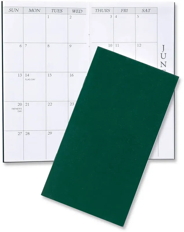 Branded Leatherette Monthly Pocket Planner — view 4