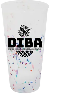 Mood 26 oz. Rainbow Confetti Tumbler
