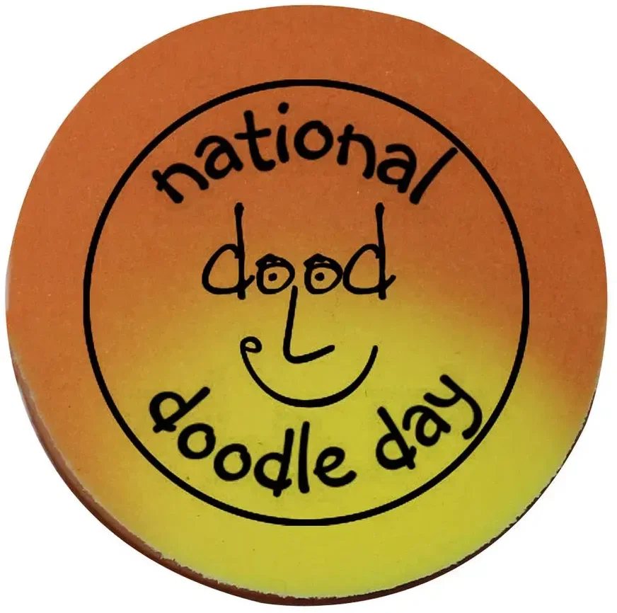 Mood™ Die Cut Eraser-Circle — view 2