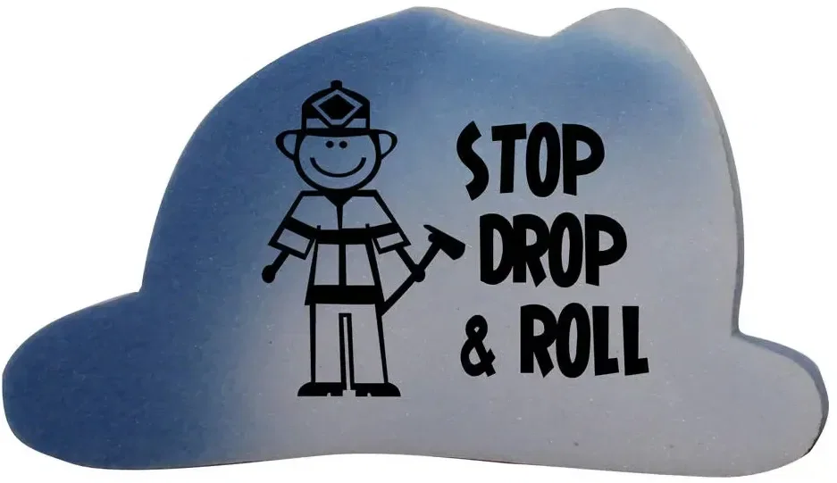 Mood™ Die Cut Eraser- Fire Helmet — view 2