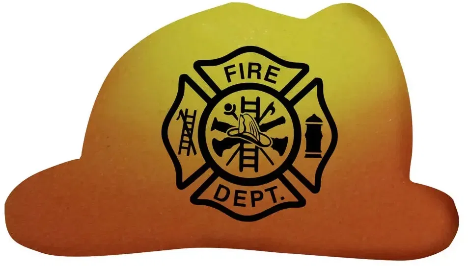 Mood™ Die Cut Eraser- Fire Helmet — view 4