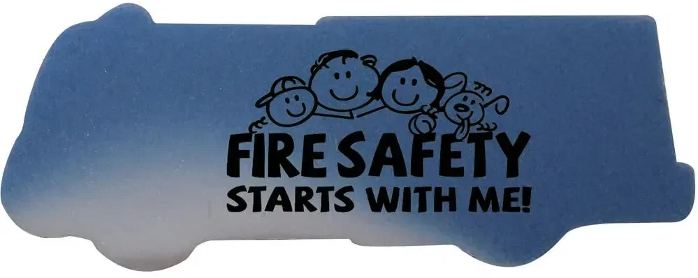 Mood™ Die Cut Eraser-Fire Truck — view 2