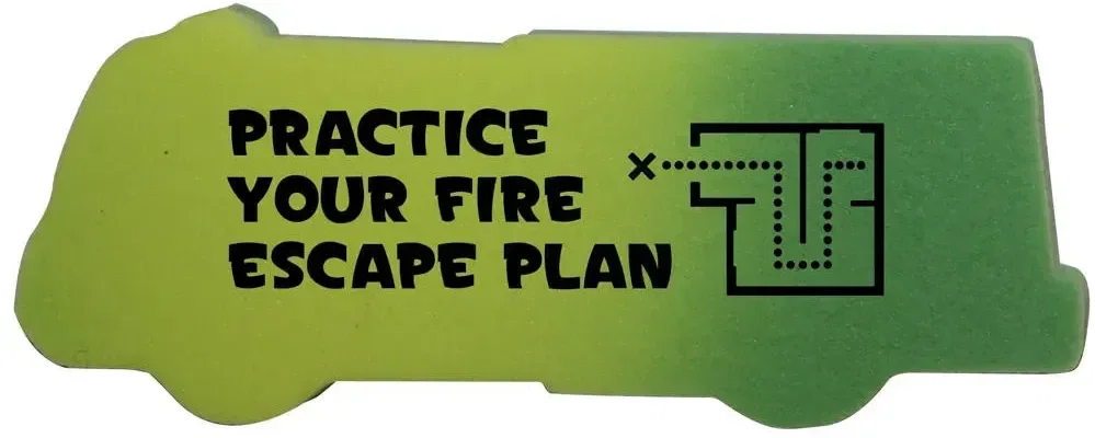 Mood™ Die Cut Eraser-Fire Truck — view 4