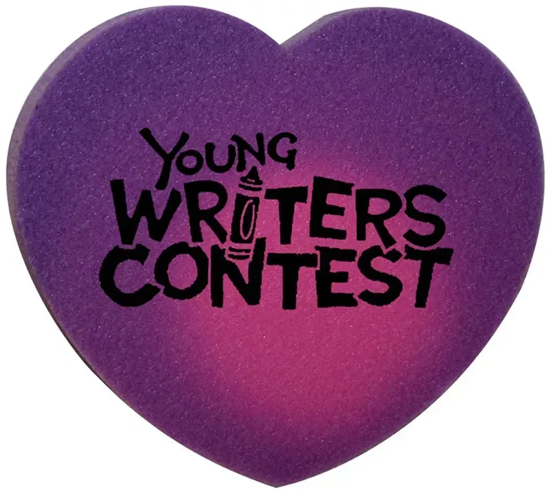 Mood™ Die Cut Eraser-Heart — view 2