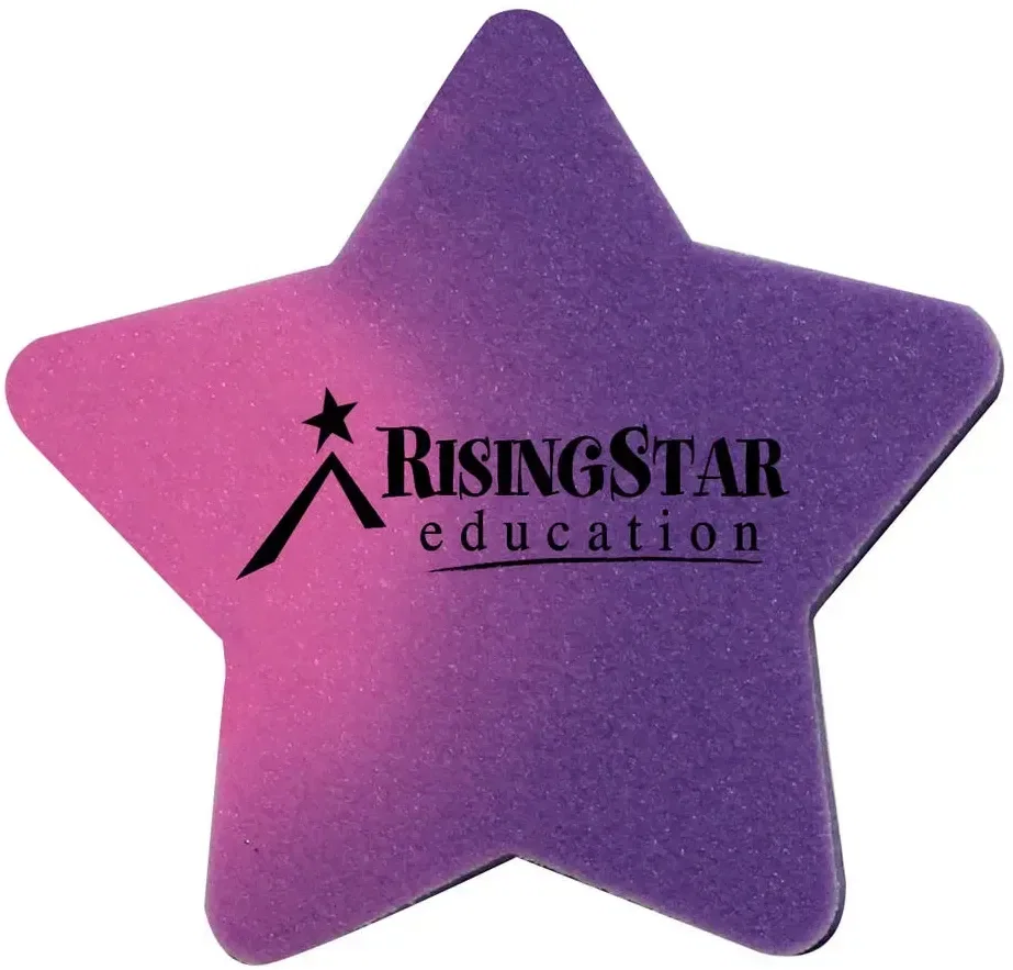 Mood™ Die Cut Eraser-Star — view 2