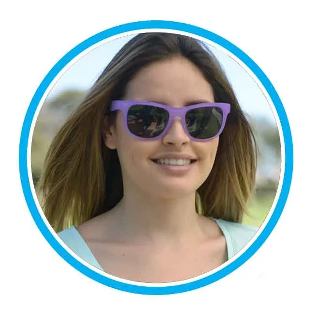 Kidz Mood Sunglasses being worn