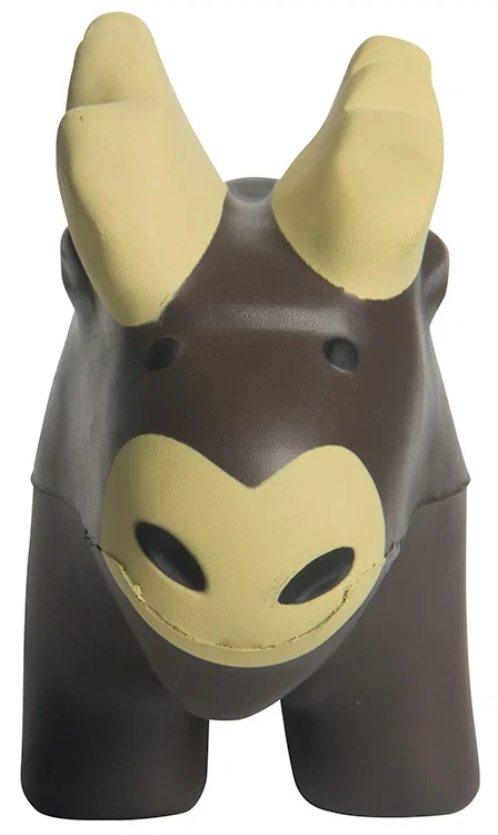 Custom Printed Moose Stress Reliever — view 4
