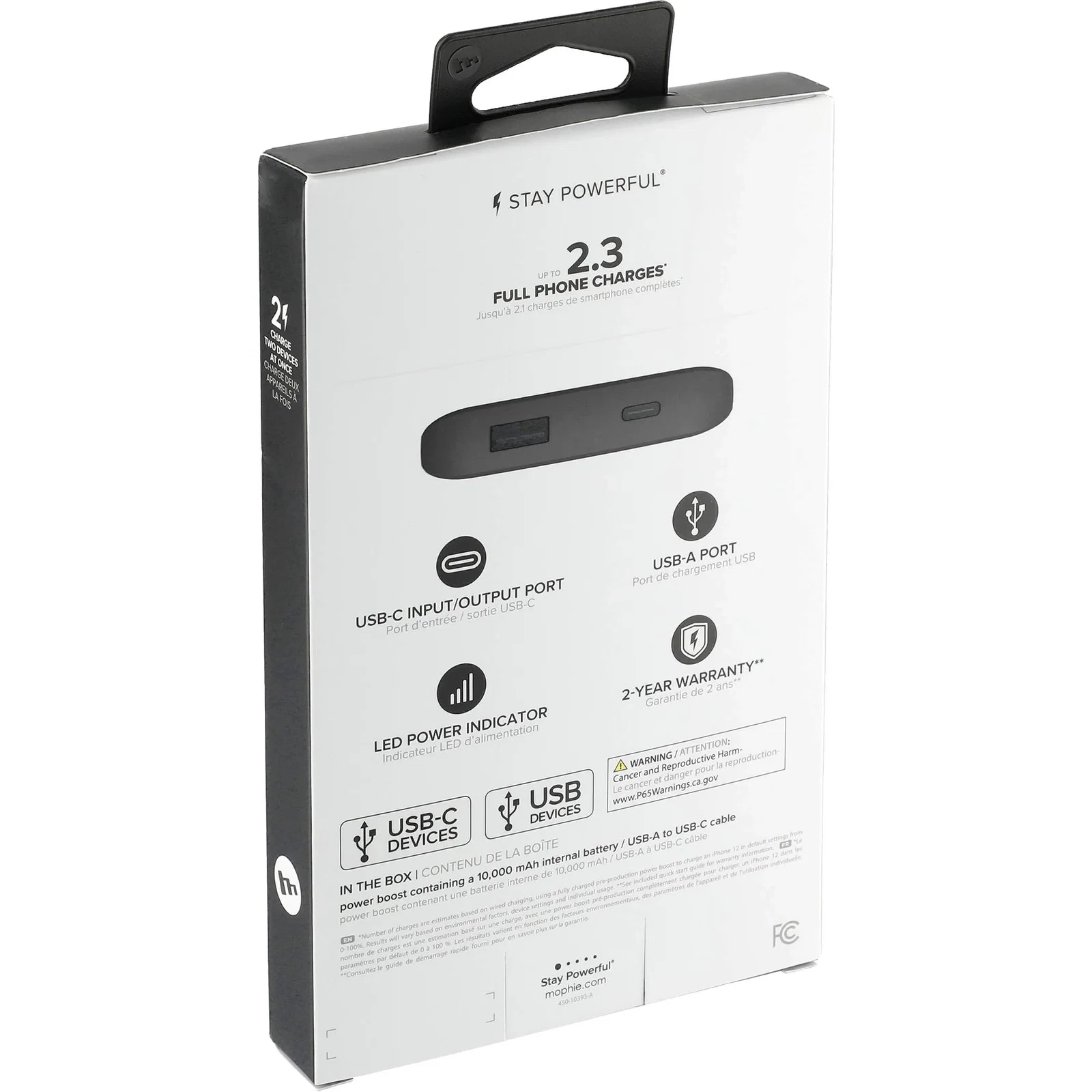 mophie® Power Boost 10,000 mAh Power Bank with USB-C Port — view 10