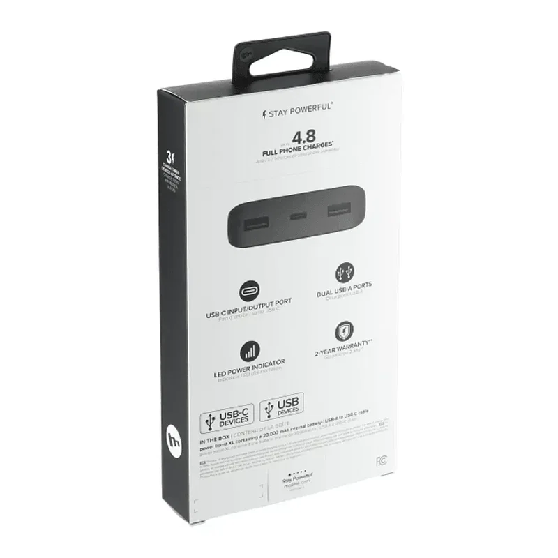 Custom mophie® Power Boost USB-C Power Bank (20,000 mAh) — view 2