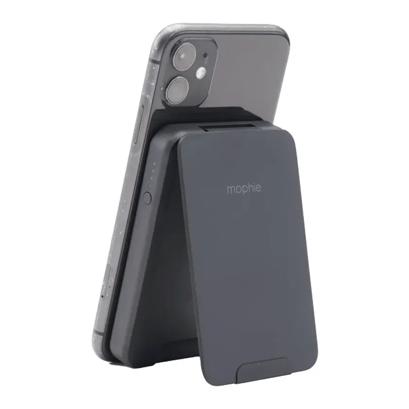 mophie® Snap+5000 mAh Wireless Power Bank w/ Stand — view 3