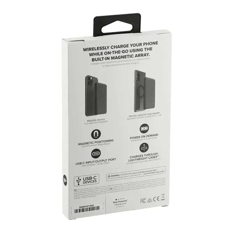 Custom mophie Snap+ Mini Wireless Power Bank - 5000mAh — view 4