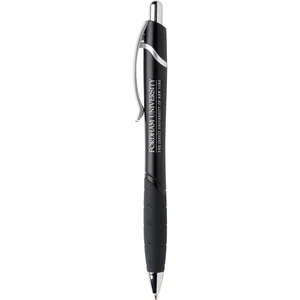 Moretti Ballpoint Pen with Jumbo Rubber Grip, Metallic Accents