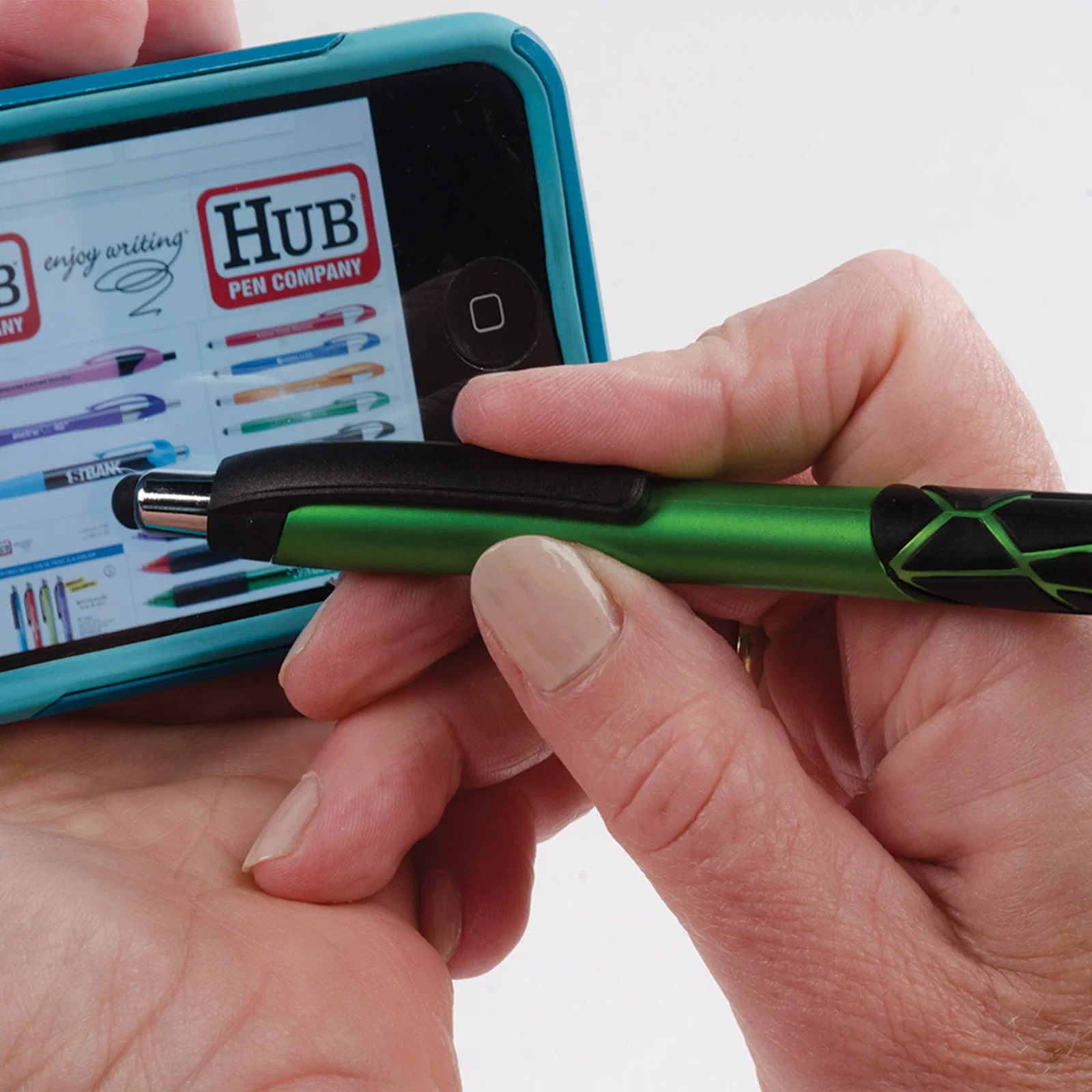 Mosaic Metallic Stylus Pen — view 2