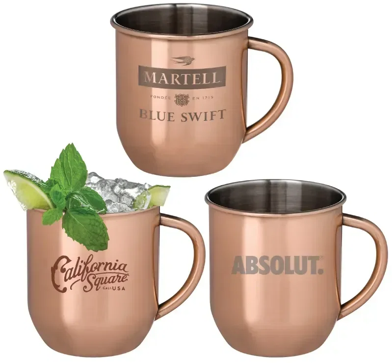 Personalized Copper Moscow Mule Mug — view 1
