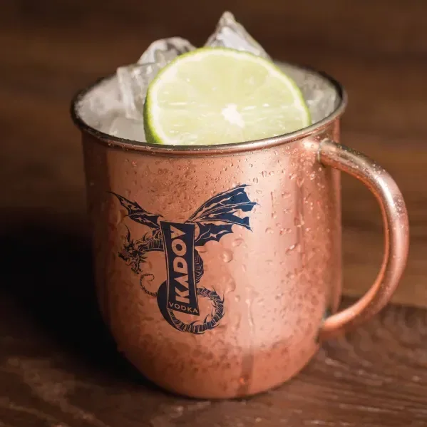Personalized Copper Moscow Mule Mug — view 3