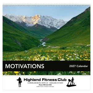 Motivations Wall Calendar: 2025 Spiral Bound