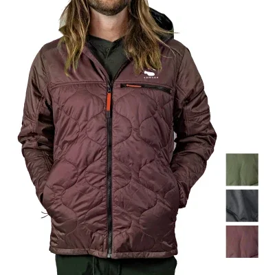 Black colorway displayed flat with the zipper closed