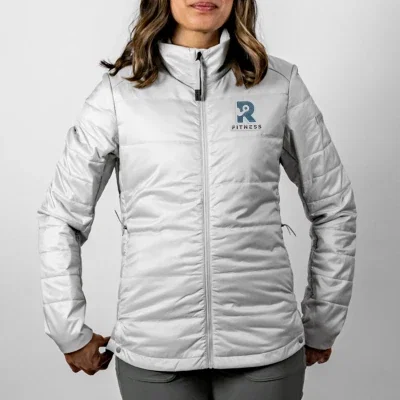 Destination insulated jacket shown from the front