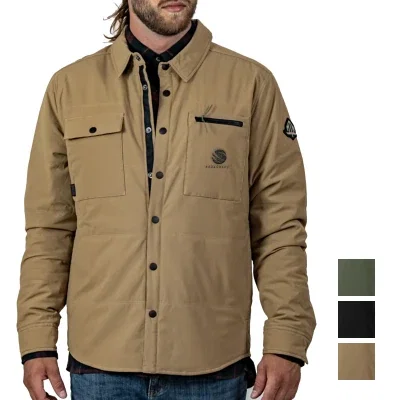 Mountain Standard Drifter Button-Up Jacket being worn