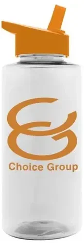 Mountaineer Tritan® Bottle with Flip-Straw Lid (36 oz.) — view 2