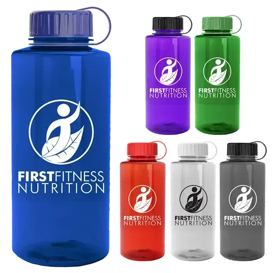 Mountaineer Tritan® Bottle with Tethered Lid (36 oz.)