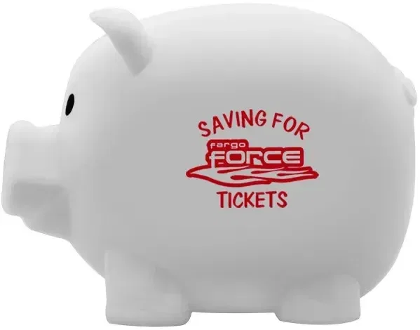 Imprinted Mr. Piggy Bank — view 2