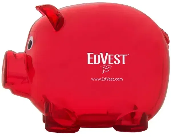 Imprinted Mr. Piggy Bank — view 3