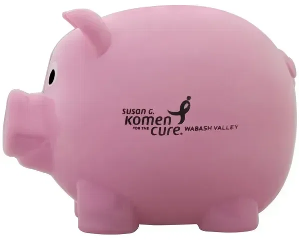 Imprinted Mr. Piggy Bank — view 4