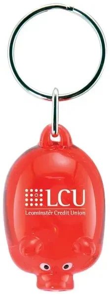 Imprinted Mr. Piggy Keytag — view 10