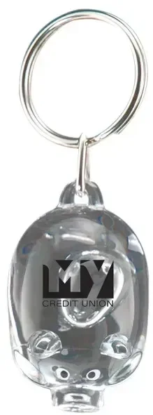 Imprinted Mr. Piggy Keytag — view 5